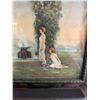 Image 4 : Framed Print of Classical Garden Scene