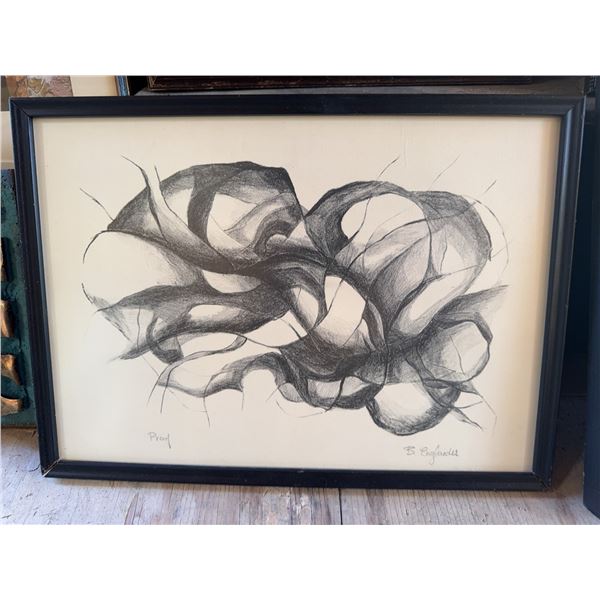 B. Englander Proof Abstract Drawing