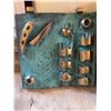 Image 1 : Solid Brass Abstract Relief Plaque