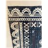 Image 5 : Framed Tapa Cloth Textile Art 30" x 30"