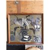 Image 1 : Framed African Abstract Mixed Media Artwork