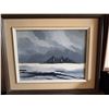 Image 2 : J. Schaumann 1978 Winter Landscape Painting