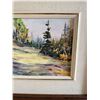 Image 3 : Framed Landscape Oil Painting on Canvas