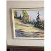 Image 4 : Framed Landscape Oil Painting on Canvas