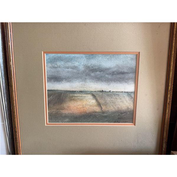A. Pasnak 1980 Landscape Watercolor