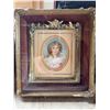 Image 2 : Framed Portrait Miniature of Young Woman