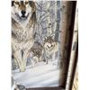 Image 4 : Wolf Pack Framed Art With Sculpted Figures