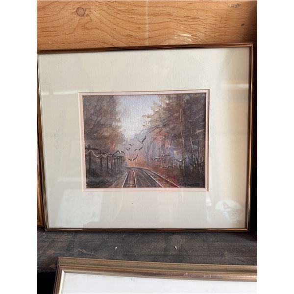 Tilda Fletcher 1988 Watercolor Painting