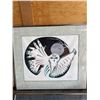 Image 2 : Snowy Owl Print by A. Noodin, 2022