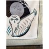 Image 4 : Snowy Owl Print by A. Noodin, 2022
