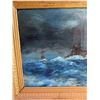 Image 3 : A. Alphinot 1900 Naval Scene Oil Painting