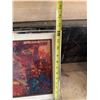 Image 5 : Framed Abstract Mixed Media Artwork
