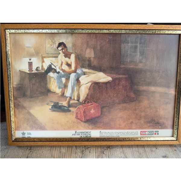 Framed Print "To Commitment And The Playing"