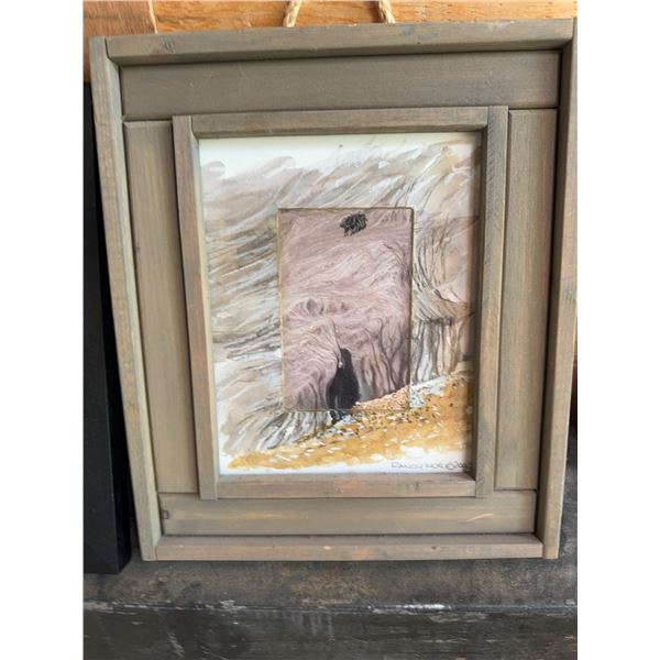 Randy Moe Mixed Media Artwork 2000