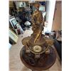 Image 1 : Bronze Mantel Clock with Classical Figure