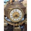 Image 4 : Bronze Mantel Clock with Classical Figure