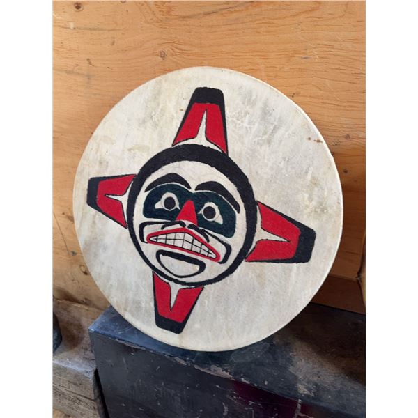 Charles Fred Johnson Tsimshian Drum