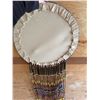 Image 3 : Hand-Painted Drum with Eagle and Wolf Motifs
