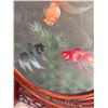 Image 5 : Chinese Table Screen with Fish Embroidery