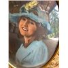 Image 2 : Oval Brass Frame With Portrait Photograph
