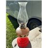 Image 1 : Glass Kerosene Lamp With Dog Motif