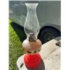 Image 2 : Glass Kerosene Lamp With Dog Motif