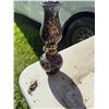Image 2 : Decorative Miniature Oil Lamp with Painted Em