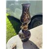 Image 3 : Decorative Miniature Oil Lamp with Painted Em