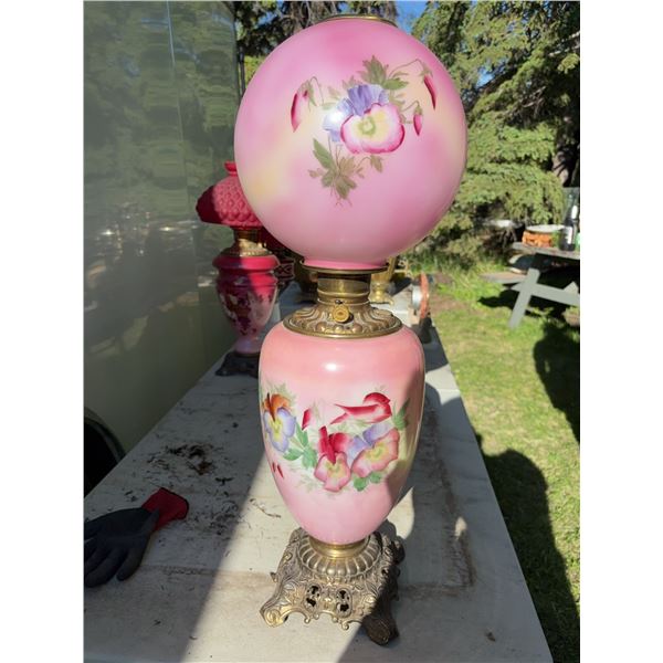 Hand-Painted Gone with the Wind Lamp