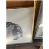 Image 6 : Inuit Print Framed, Signed and Dated 1974