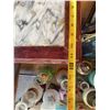 Image 6 : Wooden Stand With Marble Inset Top