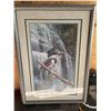 Image 2 : Framed Signed R. Raffle 1992 Bird Print