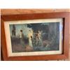 Image 2 : Framed Print of Women in Gowns with Lamps
