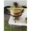 Image 2 : Vintage Brass Russian Samovar with Stamped Markings