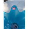 Image 1 : Viking Glass Blue Hand Made Compote Bowl