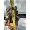 Image 5 : Bronze Female Bust Sculpture, 12 Inches