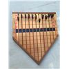 Image 3 : Wooden Horse Racing Game Board