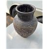 Image 2 : Decorative Cast Metal Relief Vase