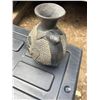 Image 2 : Black Ceramic Vase with Animal and Figure Mot