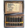 Image 1 : Vintage Chinese Abacus in Hand-Painted Dragon Box with Guide