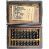 Image 2 : Vintage Chinese Abacus in Hand-Painted Dragon Box with Guide