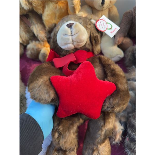 Vintage Plush Teddy Bear Collection Featuring GUND and Kensington Bear Co.