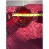 Image 12 : Vintage Ruby Red Pressed Glass Carnival Bowl, 4.5" Diameter