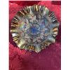 Image 2 : Fenton Carnival Glass Sunburst Pattern Bowl, 8 Inch