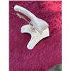 Image 2 : Inuit Carving by Aja – Hunter with Spear on Antler Base