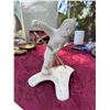 Image 3 : Inuit Carving by Aja – Hunter with Spear on Antler Base
