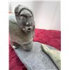 Image 6 : Inuit Soapstone Carving of Hunter and Seal