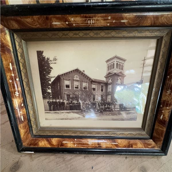Framed Artworks and Vintage Photographs