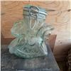 Image 1 : Vintage Rocking Horse Glass Storage Jar with Hermetic Lid