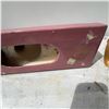 Image 3 : Vintage Pink Ceramic Mother and Child Sculpture 16"